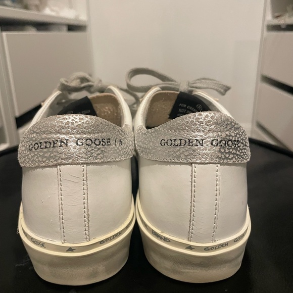 Women’s Golden Goose Hi Star Platform Sneakers Size 5 - Picture 3 of 10